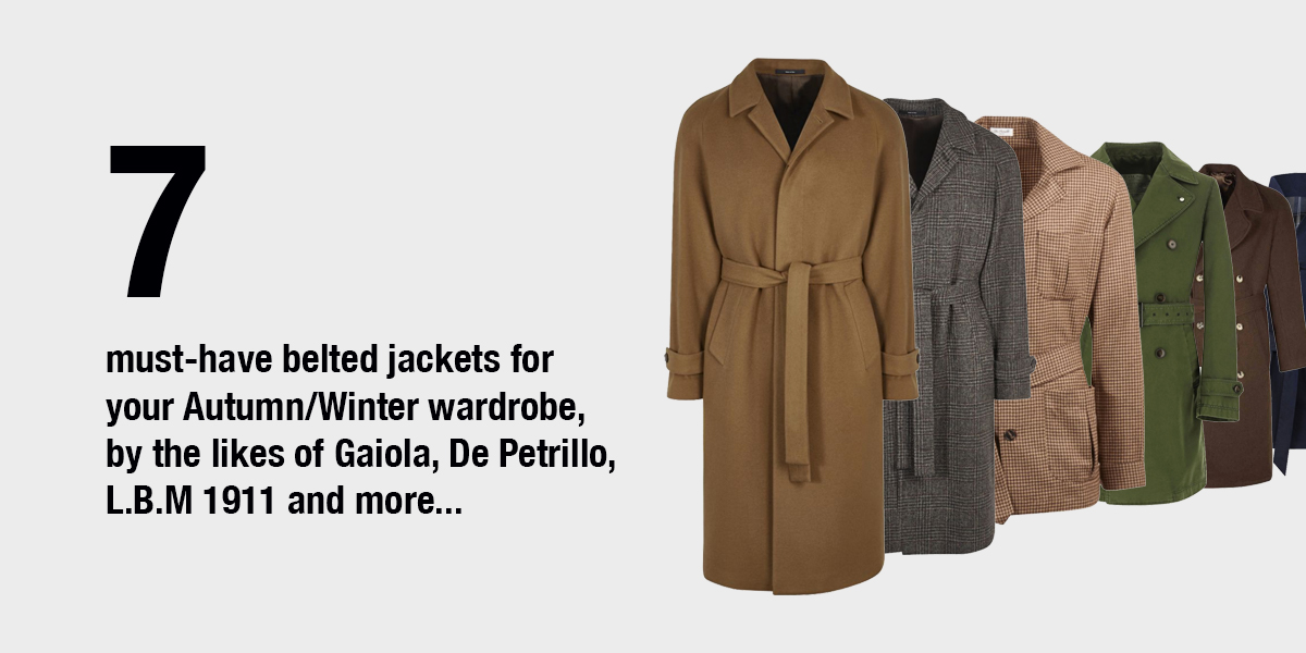 7 Belted Jackets
